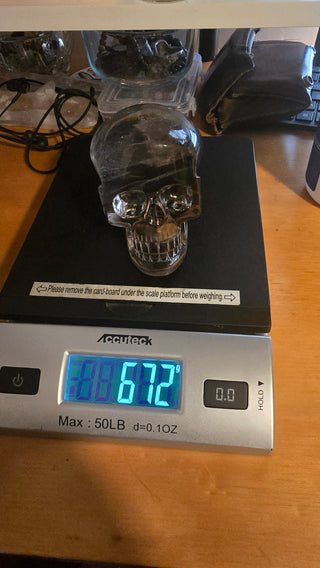 Elite smokey quartz skull for Kenzie