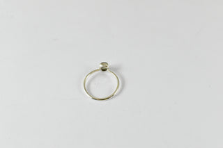 Moldavite Ring In Sterling Silver, intuitively chosen (1 gram to 1.4 grams)