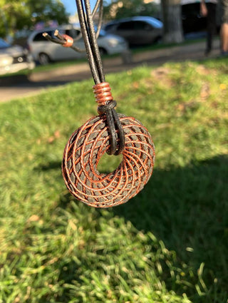 Torus Life Force Energy Vortex Pendant