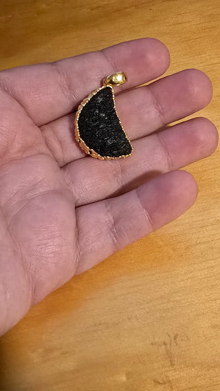Crescent Moon Large Moldavite 9.40 grams