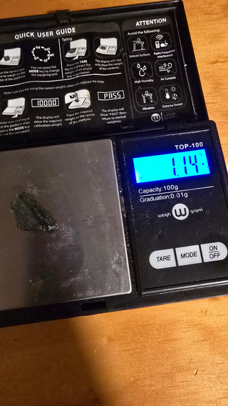 Moldavite and Blue Appetite 💙(6.14 grams) pendant- with a raw 1.14 gram stone. For Alyssa