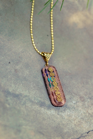 Copper Chakra Necklace